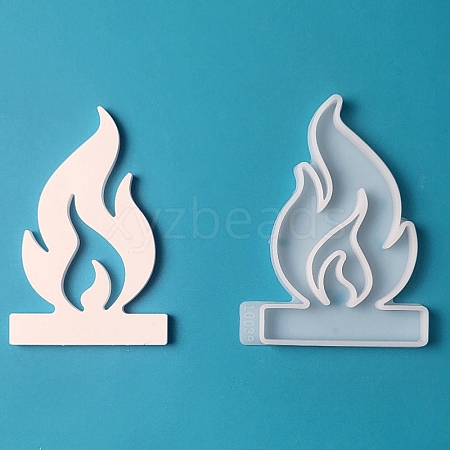 Food Grade Hollow Flame Desktop  Decorative Candlestick Silicone Molds PW-WG2D0F8-01-1