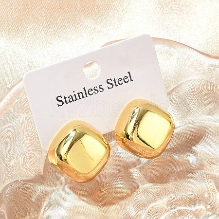 304 Stainless Steel Stud Earrings for Women EJEW-A125-68G-1