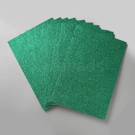 Rectangle EVA Glitter Foam Sheets DIY-WH0671-009B-1