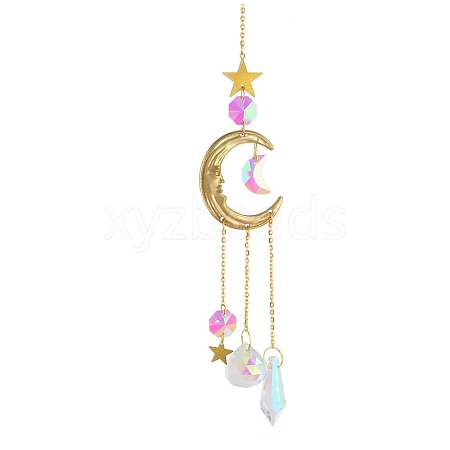 Crystal Ceiling Chandelier Suncatcher LS-PW-WG63866-04-1