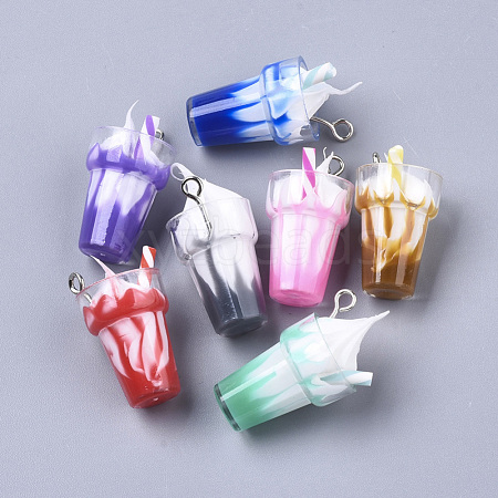 Resin Pendants X-CRES-S359-19-1