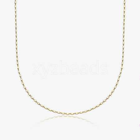 925 Sterling Silver Link Chain Necklaces EJ2248-4-1