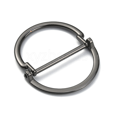 Alloy Buckle Clasps FIND-WH0143-82C-B-1