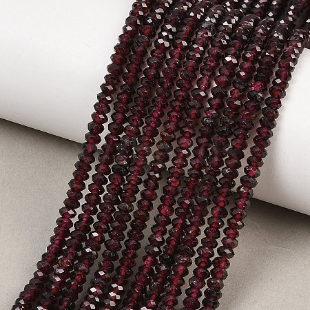 Natural Garnet Beads Strands G-B175-A03-2x4mm-1