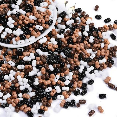 Glass Seed Beads SEED-K010-03C-1