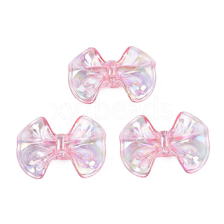 Transparent Acrylic Beads TACR-N006-63E-1