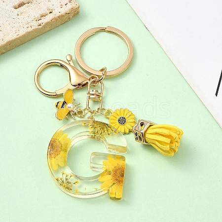 Resin & Alloy Enamel Keychain X1-KEYC-YW00134-07-1
