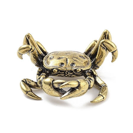 Brass Crab Figurines Statues for Home Desktop Feng Shui Ornament KK-A216-09AB-1