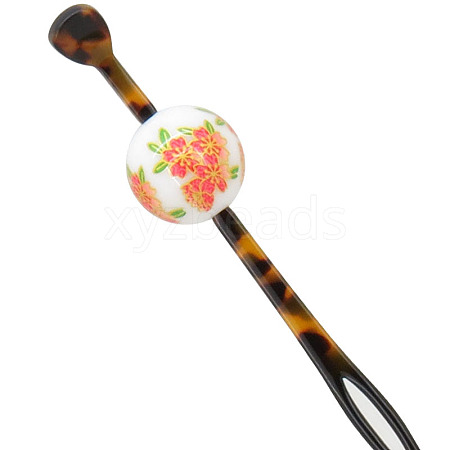 Flower Acrylic Hair Sticks PW-WG8582E-08-1