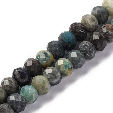 Natural Chrysocolla Beads Strands G-K380-A17-01-1