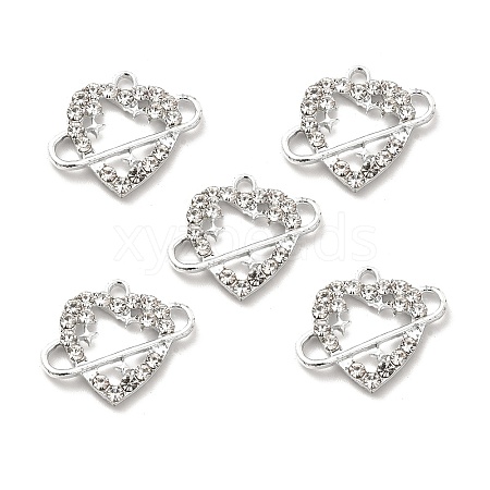 Alloy Rhinestone Pendants ALRI-C007-32P-1