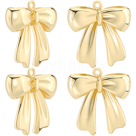 5Pcs Rack Plating Brass Pendants KK-BBC0015-10-1