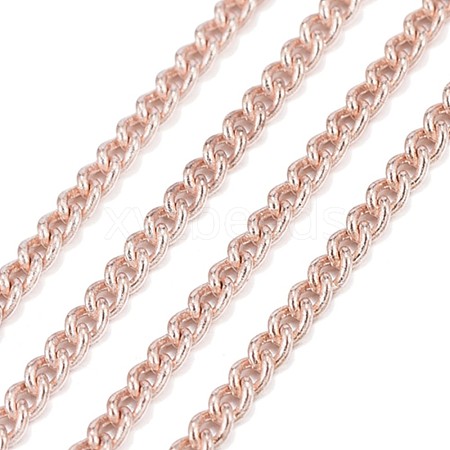 Brass Twisted Chains CHC010Y-RG-1