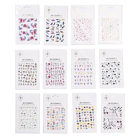 Nail Decals Stickers MRMJ-T094-M-1