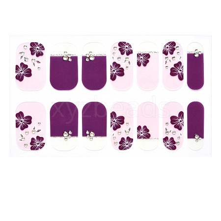 Full Cover Nombre Nail Stickers MRMJ-S060-ZX3172-1