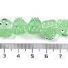 Transparent Glass Enamel Beads Strands GLAA-B021-05B-4