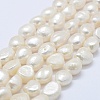 Natural Cultured Freshwater Pearl Beads Strands PEAR-K004-06A-1