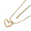 304 Stainless Steel Pendant Necklaces NJEW-P302-06G-2