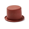 Flat Round Food Grade Silicone Molds DIY-M046-17B-4