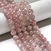 Natural Strawberry Quartz Beads Strands G-L595-C03-04-2