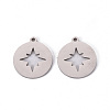 Non-Tarnish 201 Stainless Steel Pendants STAS-S110-082P-1