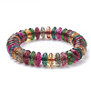 Synthetic Quartz Stretch Bracelets G-S285-17-1-3