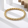 304 Stainless Steel Stretch Bangles for Women BJEW-P315-02A-G-2