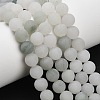 Natural Tianshan Cui Quartzite Beads Strands G-G305-A02-8mm-1