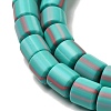 Polymer Clay Beads Strands CLAY-H006-01P-3