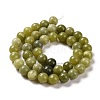 Natural Xinyi Jade/Chinese Southern Jade Beads Strands X-G-T055-8mm-15-4