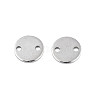 304 Stainless Steel Connector Charms STAS-N095-116B-01-2