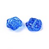 Baking Paint Transparent Glass Beads DGLA-N018-01B-2