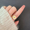 Daisy Rotatable Finger Ring for Women PW-WGB93E2-01-3