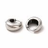 Non-Tarnish 316 Surgical Stainless Steel Thick Hoop Earrings for Women EJEW-G344-01P-2