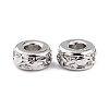 Brass Micro Pave Clear Cubic Zirconia Beads ZIRC-P091-02B-RS-2