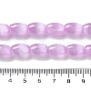 Macaron Color Natural Selenite Beads Strands G-B102-A01-04-4