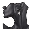 304 Stainless Steel Dangle Earrings EJEW-JE06552-02-3