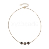 Natural Spinel Pendant Necklaces NJEW-JN05103-01-2