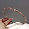 Glass Beaded Hair Bands PW-WG78237-02-1