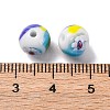 Handmade Millefiori Lampwork Beads LAMP-R003-02A-06-3