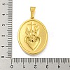 Ion Plating(IP) 304 Stainless Steel Pendants STAS-R231-18G-18-3