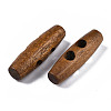 2-Hole Wooden Buttons WOOD-Q036-02-3