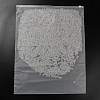 Transparent PE Jewelry Zip Top Storage Bags ABAG-H114-01G-4