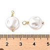 ABS Plastic Imitation Pearl Pendants KK-M266-35G-3