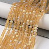 Transparent Glass Beads Strands X1-EGLA-A034-T4mm-MB23-2