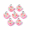 Handmade Polymer Clay Charms CLAY-N006-46B-1