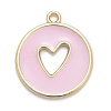 Alloy Enamel Pendants KK-A151-01G-RS-2