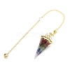 Resin Pointed Dowsing Pendulums PW-WGD4C0F-18-1