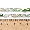 Electroplate Glass Beads Strands EGLA-P068-01A-07-4
