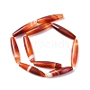 Natural Banded Agate/Striped Agate Beads Strands G-Z113-A06-3